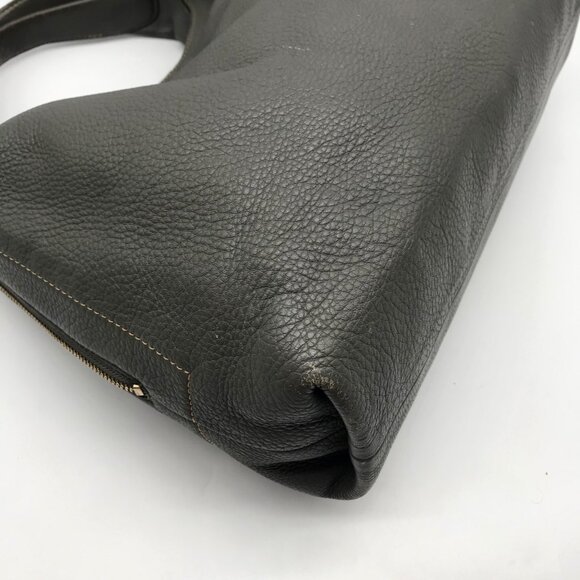 Kate Spade Gray Pebbled Leather Mansfield Juniper Hobo Bag - Picture 9 of 11